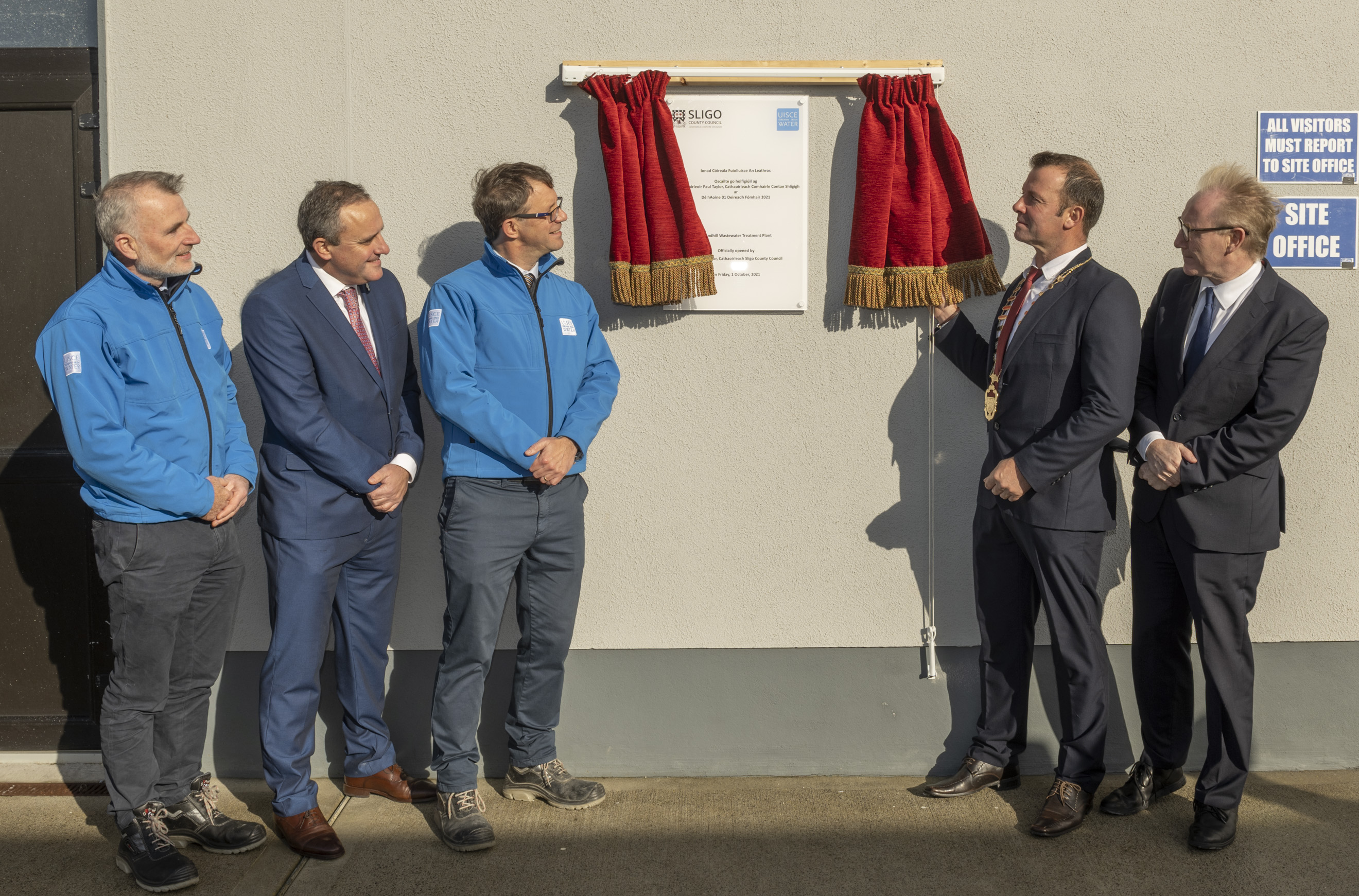 Official Opening of Grange, Strandhill, Tubbercurry and Ballinafad Wastewater Treatment Plants Marked